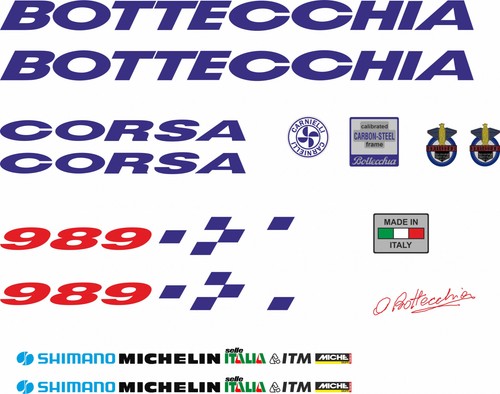 Adesivi telaio bottecchia - telaio,