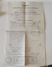 Oberdöbling antica pagella