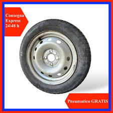 Cerchio Per PANDA  4x4 in ferro da 14" pollici ET 37 Usati con Pneumatici 165-65