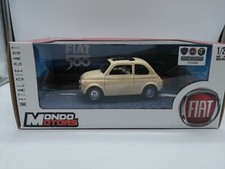 Fiat 500 D 1965 beige 1/24 1 24 MONDO MOTORS MOTORMAX §§