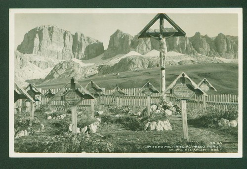 Pordoi cimitero militare - (bz),