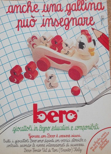 Advertising cutout italy 1979 - cutout,