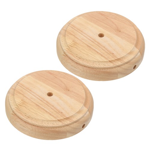 Pezzi base lampada - pezzi, legno