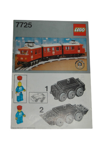 Lego treno ferrovia 7725 - treno,
