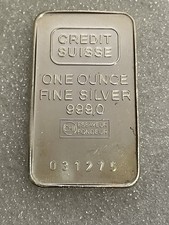 Vintage Credit Suisse 1 oncia
