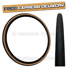 Caldys 700x28c AMBER WALL Bici da Strada Vintage Pneumatico Tradizionale Slick