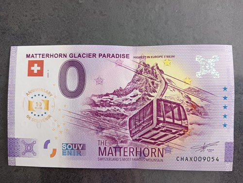 Euro souvenir matterhorn - euro,