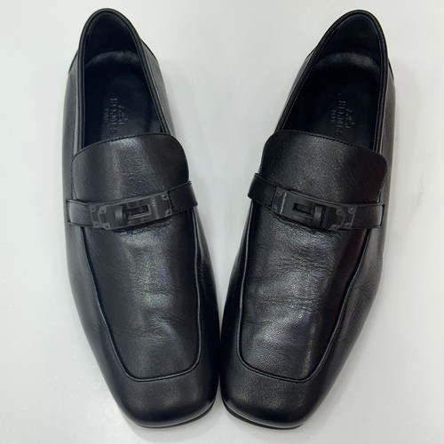 Hermes charlie loafers - charlie, black