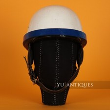Casco Motociclista SFRY Jugoslavia Polizia Traffico Unità Casco Ubott Brevetto 1972