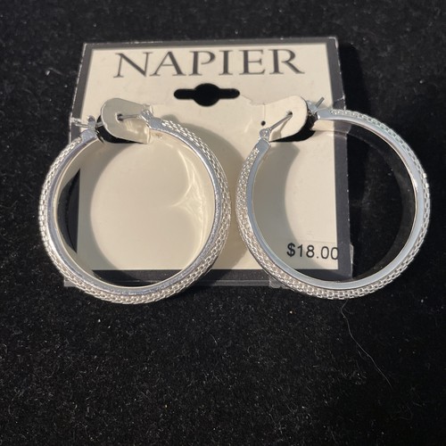 Orecchini cerchio napier - a,