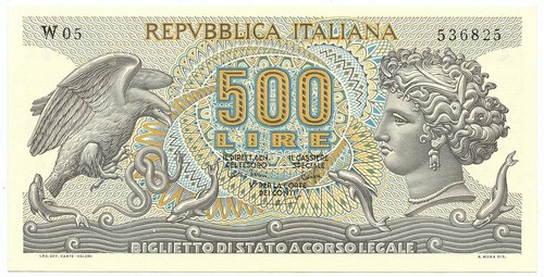 500 lire biglietto - biglietto, di
