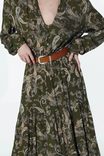 Abito midi zara con - abito, cintura