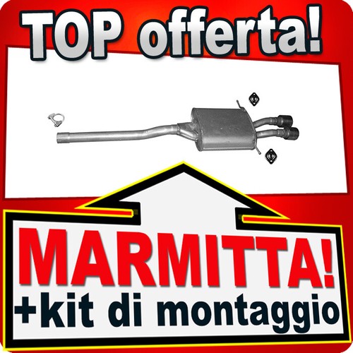 Silenziatore posteriore per - silenziatore,