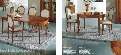 Tavolo legno ovalino - legno,
