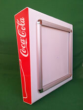 DISPLAY QUADRO MENU' INSEGNA LUMINOSA COCA COLA COCA-COLA DA PARETE. N° W90.