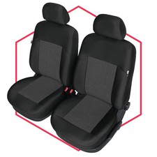 Coprisedili auto fodere coprisedile auto anteriore 1+1 nero per Alfa Romeo 147