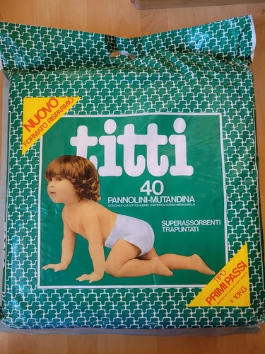 Pannolini vintage titti - vintage,
