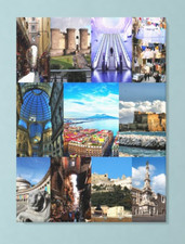 QUADRO COLLAGE NAPOLI STAMPA