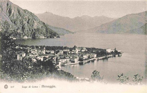 Menaggio lago como - menaggio, di