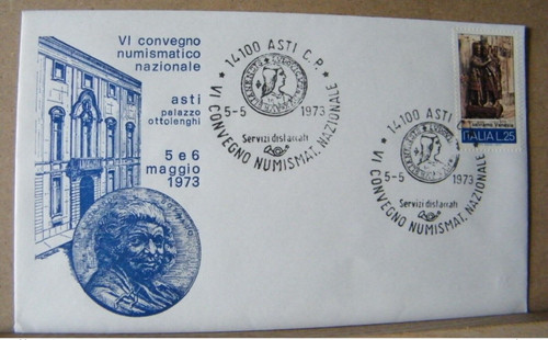 Ip161 fdc 1973 6 convegno - fdc-, 6°