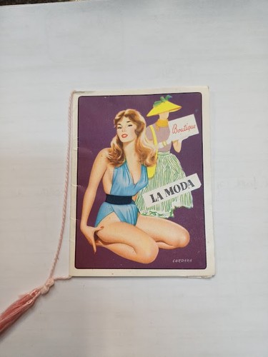 Calendarietto barber 1961 - barber, la