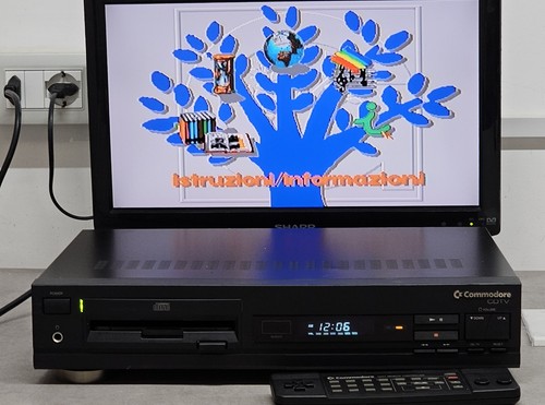 Commodore cdtv cd 1000 - commodore,