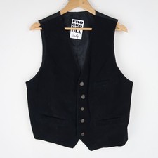 Gilet gilet vintage in pelle