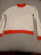 Maglia Calcio Vintage 70s Bianca Stile Inghilterra