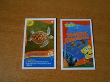 FIGURINA CARD SPONGEBOB CRAI - SERIE DIVERSITA' SOMMERSE - N. 100 - CS.35