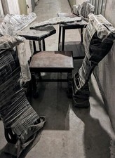 Antiquariato Savonarola   Tre Sedie Due Tavolini   Secolo   XIX Vendita Al Pezzo