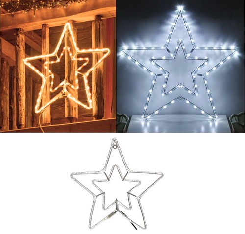 Stella luminosa luci natale - stella, di