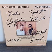 Chet Baker firmato lp Duke