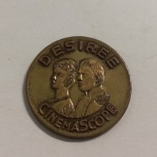 A625_GETTONE DESIREE CINEMASCOPE REPOSI MARLON BRANDO IN BRONZO 20TH CENTURY FOX