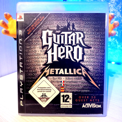 Ps3 guitar hero metallica - guitar,