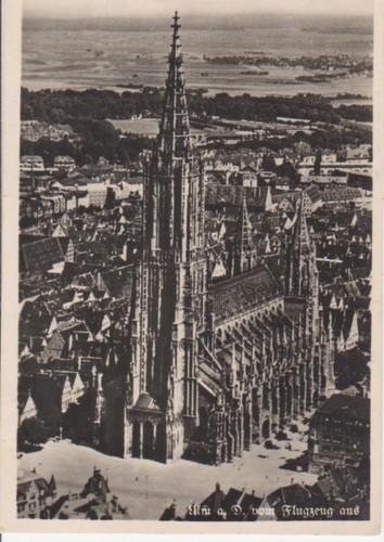 Ulm dall aereo - ulm,, dall'aereo