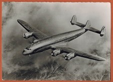 Carte postale photo-Aviation-Air france-Lockheed"Constellation-FBAZB-Ed.Estel