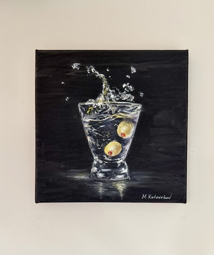 Dipinto olio originale sporco - dipinto,