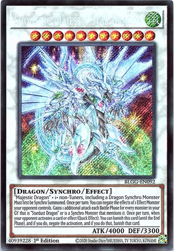 Shooting majestic star dragon - shooting,