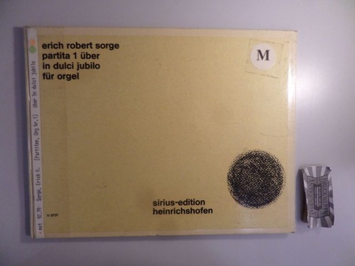 Erich robert sorge partita 1 - robert,