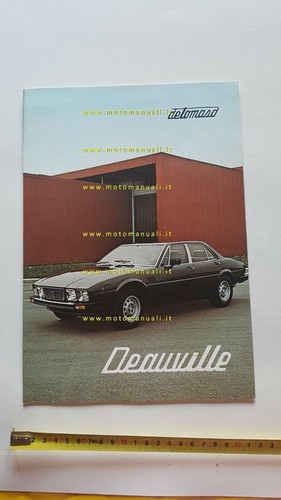 Tomaso deauville anni 70 - tomaso,