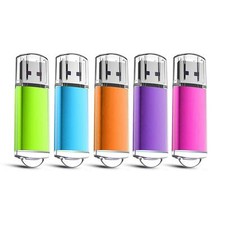 5 chiavette USB 2.0 memory