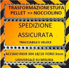 2 Pezzi Lamiera forata 3mm