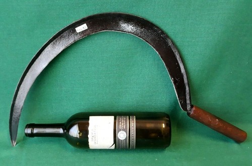 Antica falce contadina marcata - antica,