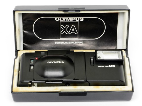 Olympus con obiettivo - xa,