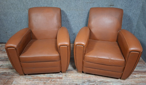 Coppia poltrone club art - poltrone,