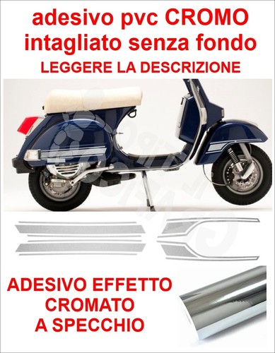 Kit adesivi vespa cromo - adesivi, px