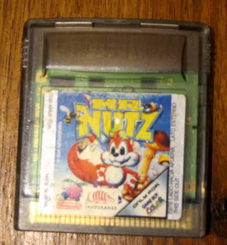 Nintendo nutz game boy - game,