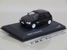 PEUGEOT 106 1.6 RALLYE PH. 2 1995 NERO BLACK SOLiDO 1/43 (NO RALLY EDiCOLA IXO)