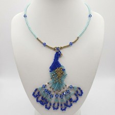 Collana  Artigianale Pavone