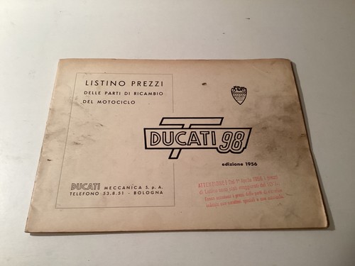 Ducati listino prezzi - , ricambi